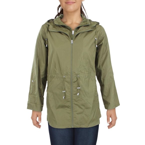 NWT AVENUE PLUS LIGHTWEIGHT SHORT WINDBREAKER JACKET - 18/20 - Picture 1 of 8